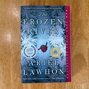 Hand signed edition of The Frozen River Novel by Ariel Lawhon